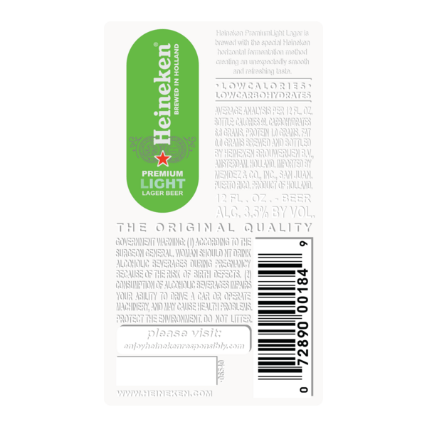 Heineken label Logo PNG Vector