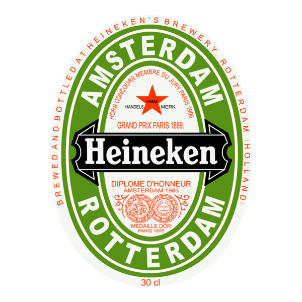 Heineken label Logo PNG Vector