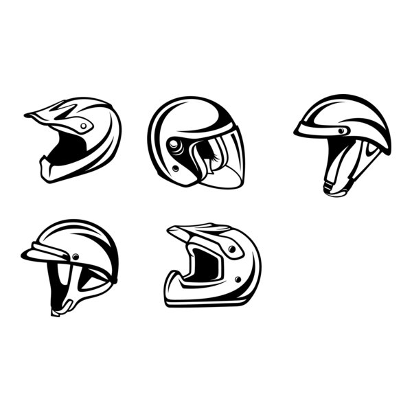 Helm moto Logo PNG Vector