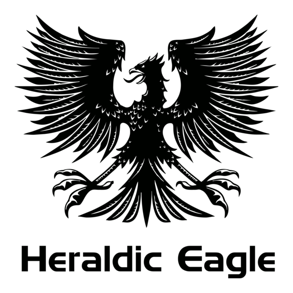 Heraldic Eagle Logo PNG Vector