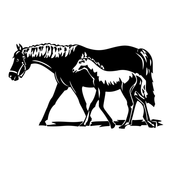 Horse Logo PNG Vector