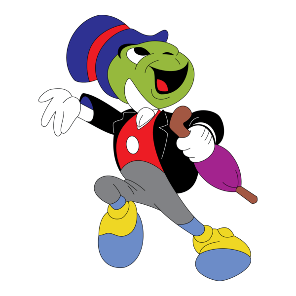 Jiminy Cricket Logo PNG Vector