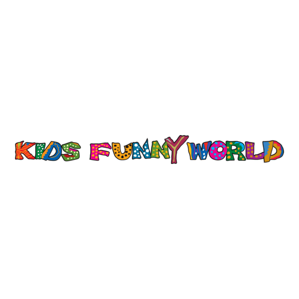 KIDS FUNNY WORLD Logo PNG Vector