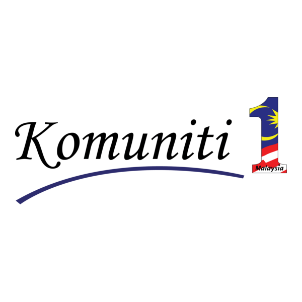 Komuniti 1 Malaysia Logo PNG Vector
