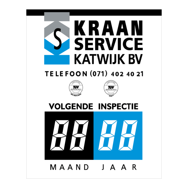 Kraan service Katwijk BV Logo PNG Vector