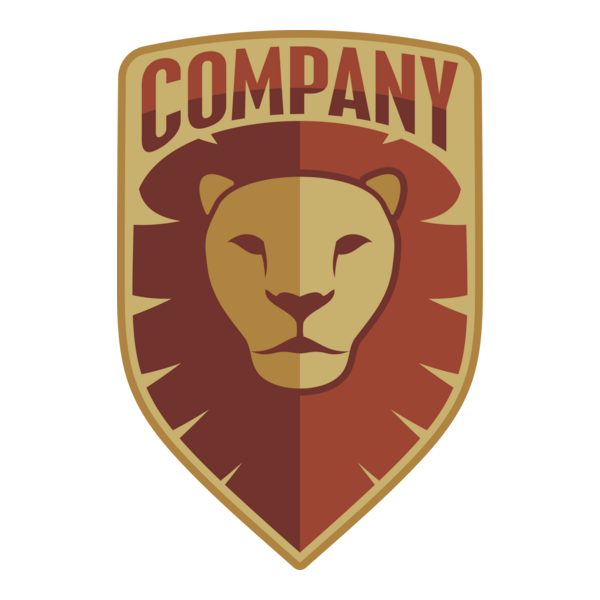 Lion Shield Logo PNG Vector