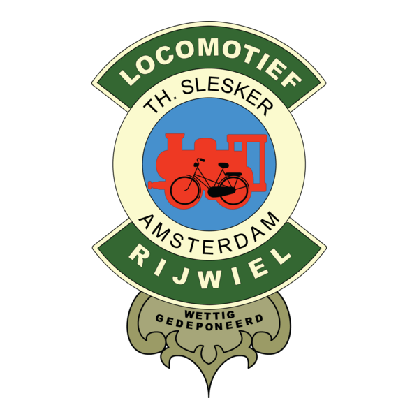 Locomotief fietsen Logo PNG Vector