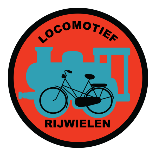 Locomotief fietsen Logo PNG Vector