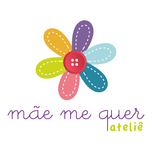 Mãe me Quer Ateliê Logo PNG Vector