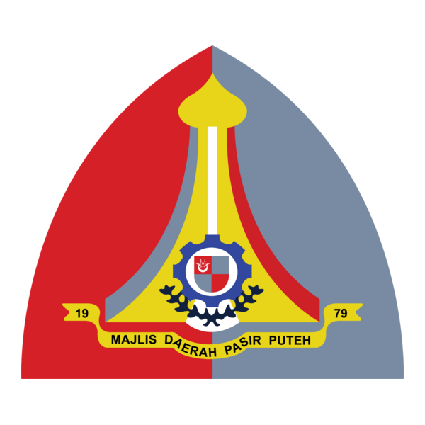 Majlis daerah Pasir Puteh Logo PNG Vector