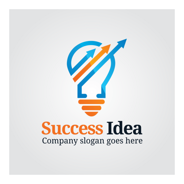 Marketing Bulb Logo PNG Vector