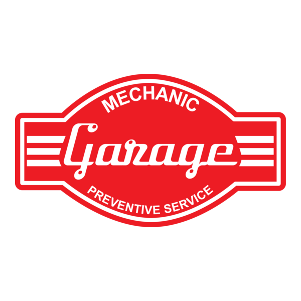 Mechanic Garage Logo PNG Vector
