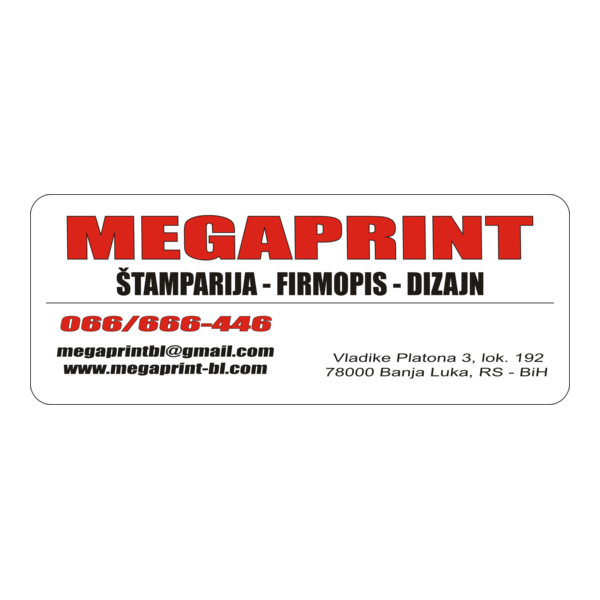 Megaprint Logo PNG Vector
