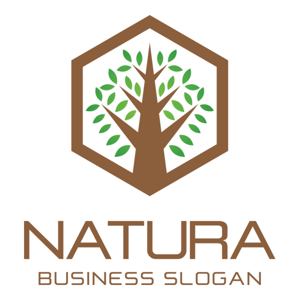 Modern Tree Logo PNG Vector