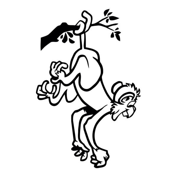 Monkey Logo PNG Vector