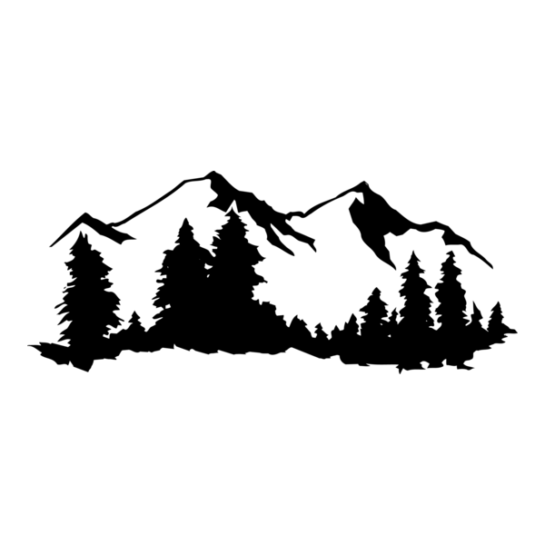 mountains Logo PNG Vector