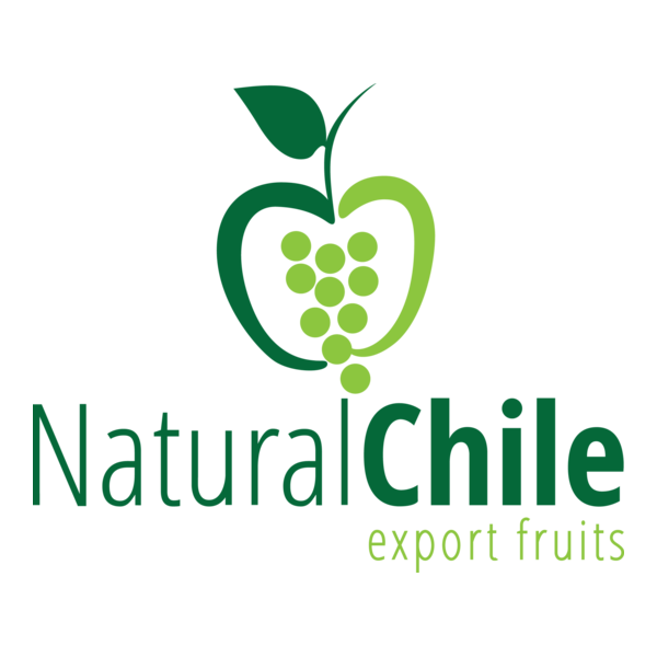 Natural Chile Export Fruits Logo PNG Vector