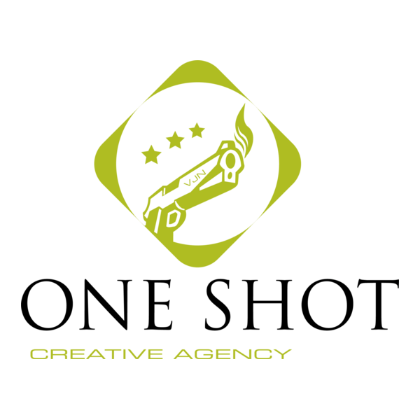 One Shot Creative Agency Logo PNG Vector