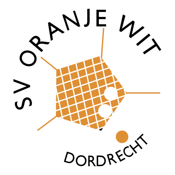 Oranje Wit sv Dordrecht Logo PNG Vector