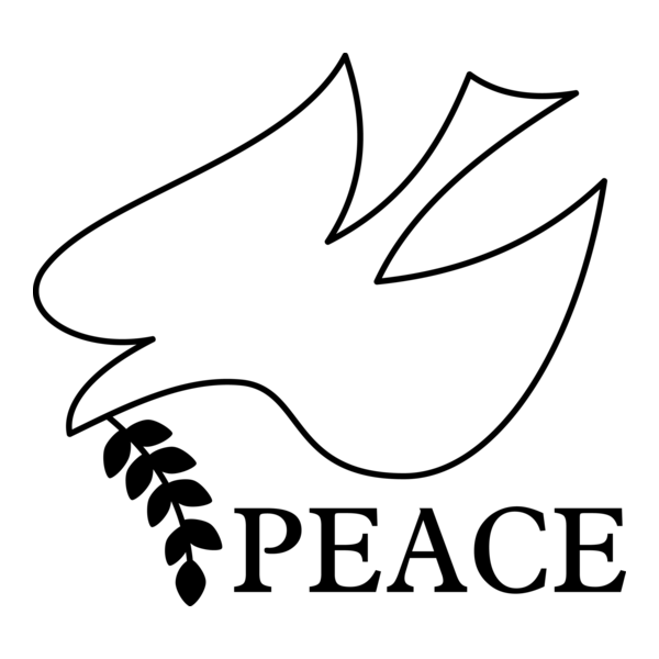 Peace sign Logo PNG Vector