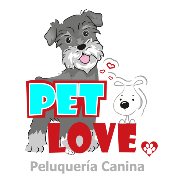 Pet Love, Peluquería Canina Logo PNG Vector