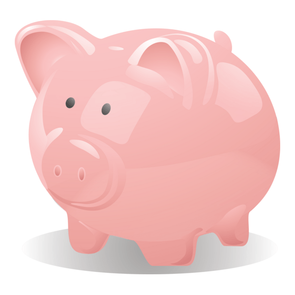 Piggy bank Logo PNG Vector