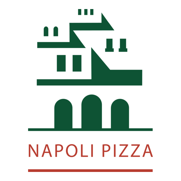 Pizza Napoli Building Logo PNG Vector