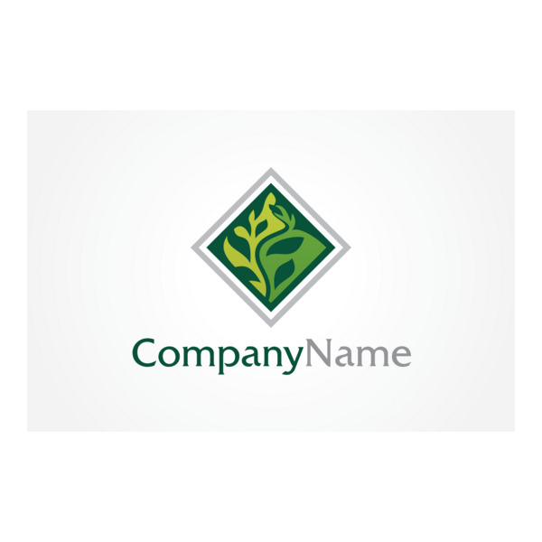 Plant Logo PNG Vector
