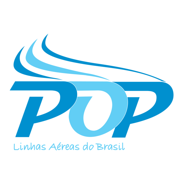 POP airlines Logo PNG Vector