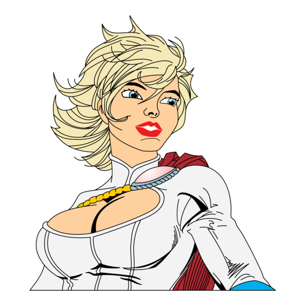 Power girl Logo PNG Vector
