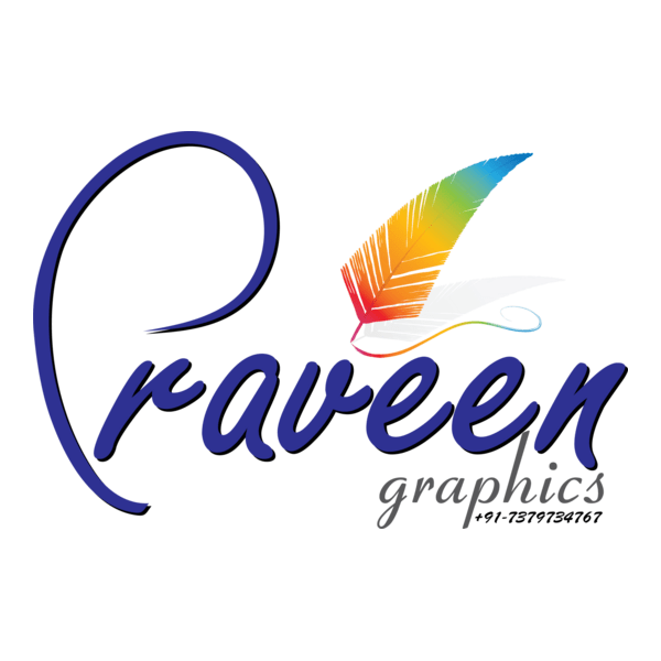 Praveen Graphics Logo PNG Vector