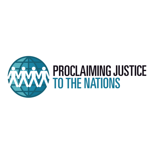 Proclaiming Justice to the Nations Logo PNG Vector