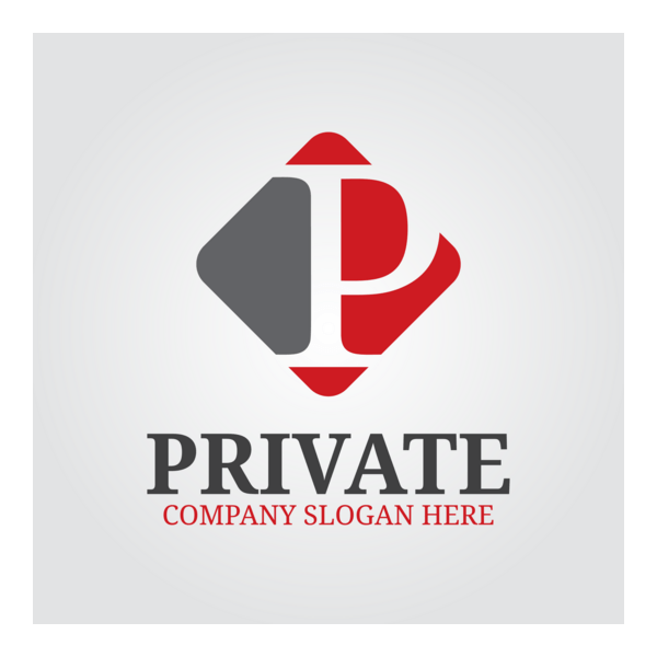 Professional Letter P Logo PNG Vector