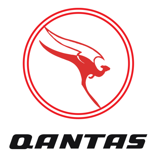 Qantas airlines Logo PNG Vector