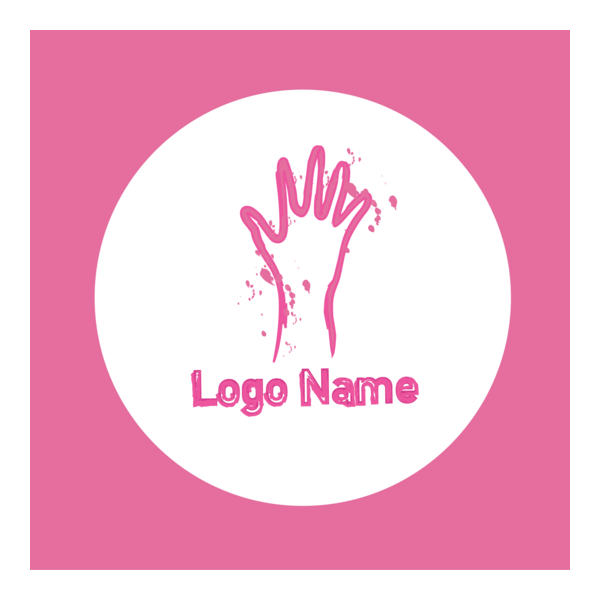 RAISED HAND Logo PNG Vector