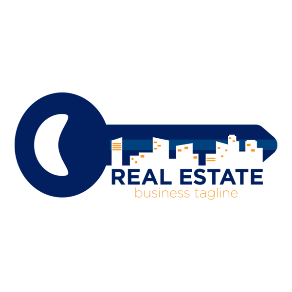 Real estate key form Logo PNG Vector