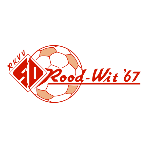 Rood Wit 67 rkvv Budel Logo PNG Vector