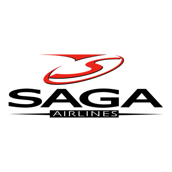 SAGA airlines Logo PNG Vector