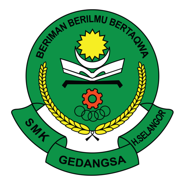 Sekolah Menengah Kebangsaan Gedangsa Logo PNG Vector