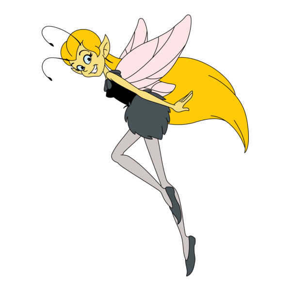 Smurf Fairy Logo PNG Vector