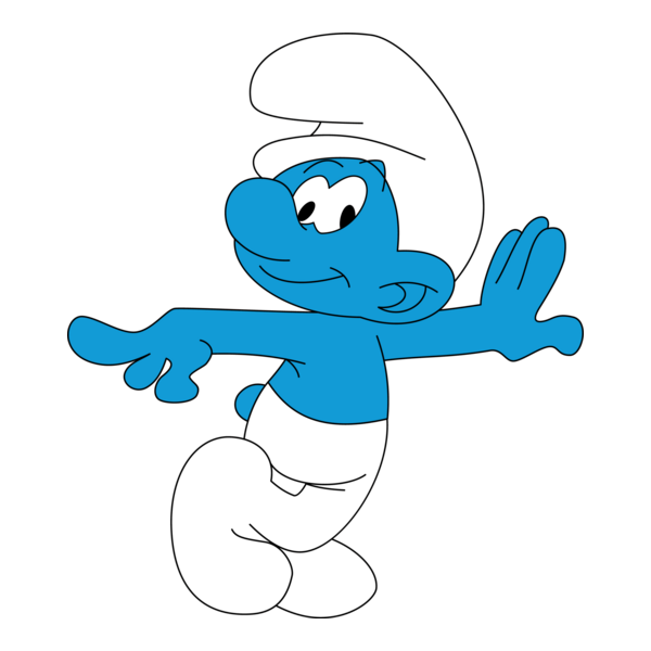 Smurf Logo PNG Vector