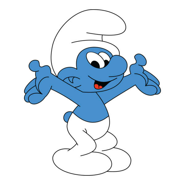 Smurf Logo PNG Vector