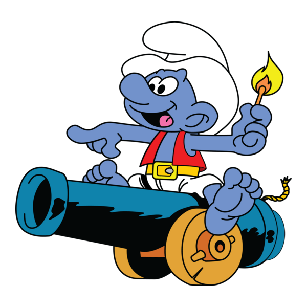 Smurf Logo PNG Vector
