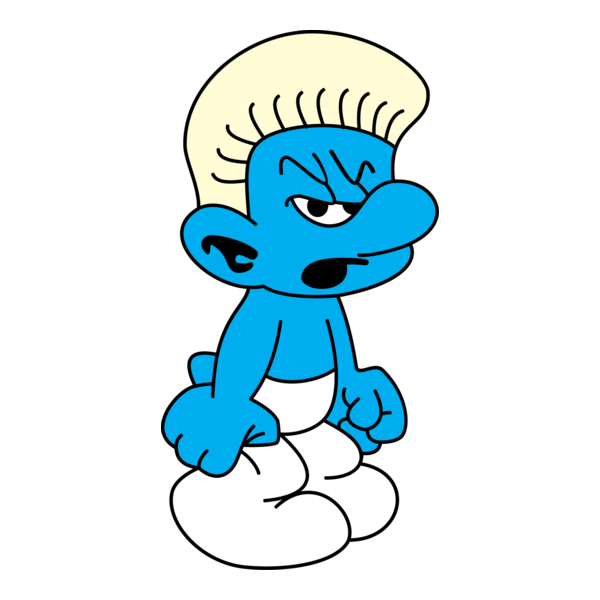 Smurf Logo PNG Vector