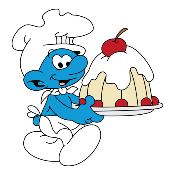 Smurf Logo PNG Vector