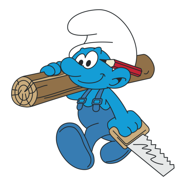 Smurf Logo PNG Vector