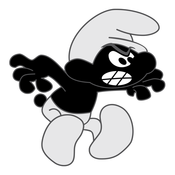 Smurf Logo PNG Vector