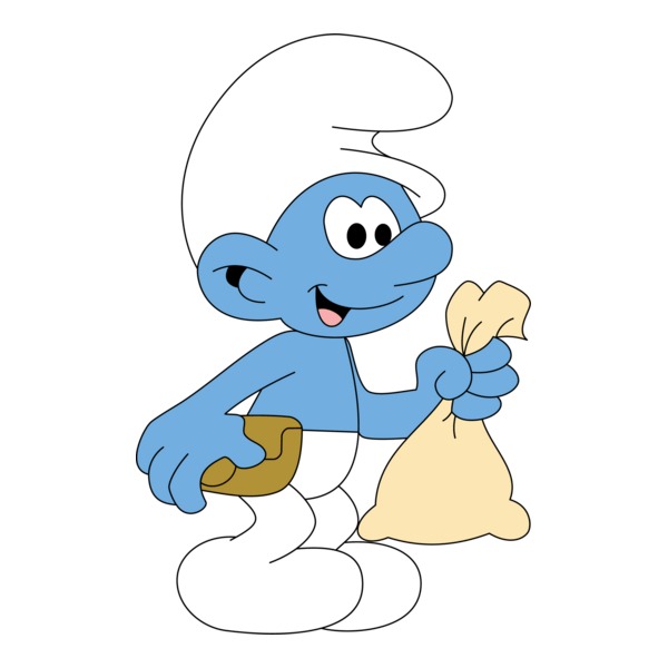 Smurf Logo PNG Vector