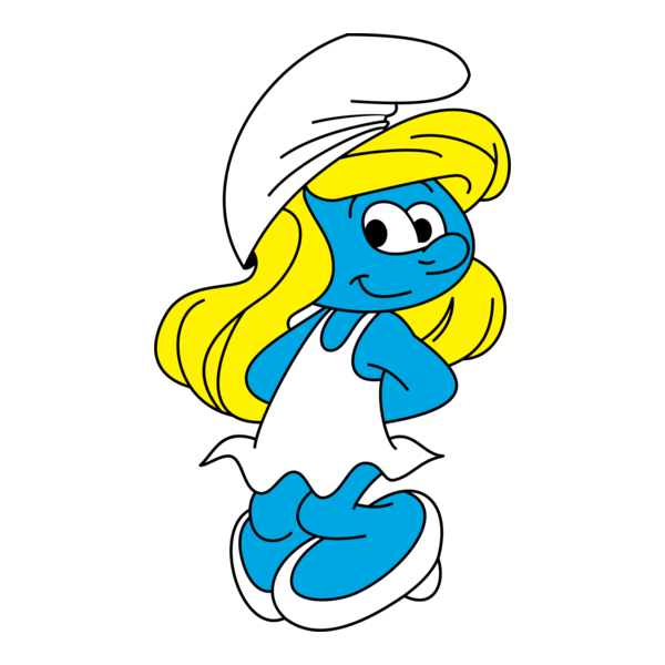 Smurfette Logo PNG Vector