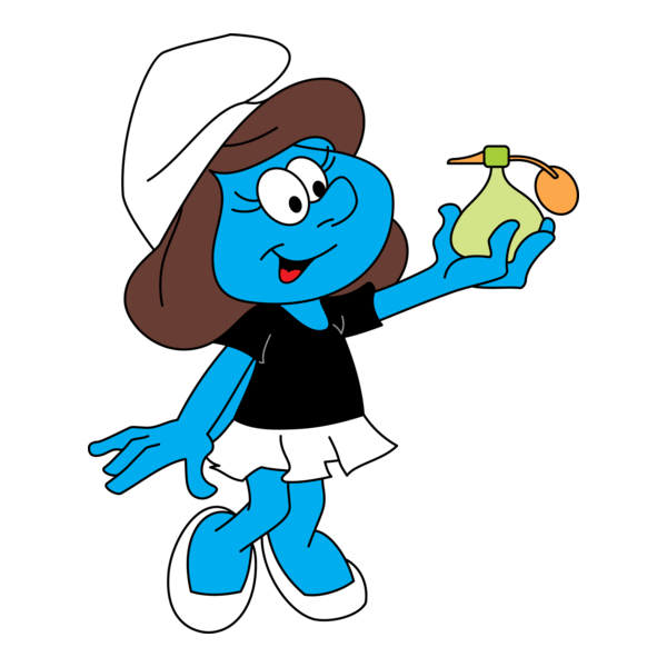 Smurfette Logo PNG Vector